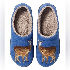 Brand new in box LL bean deer slippers